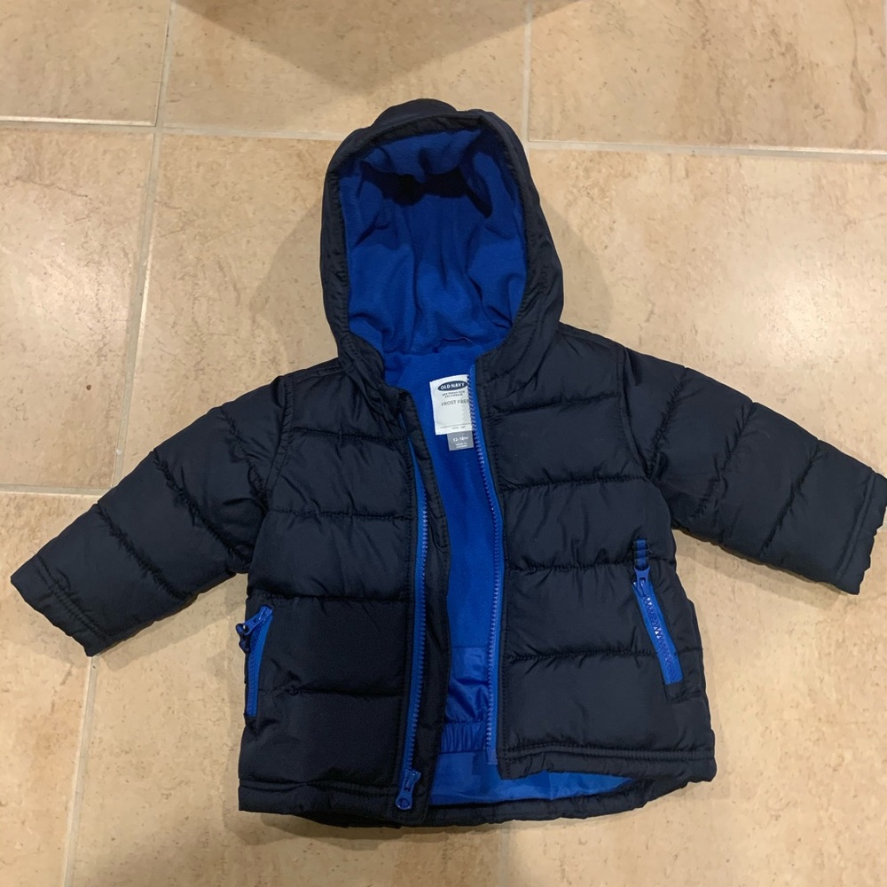 Toddler Navy Blue Coat